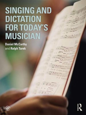 cover image of Singing and Dictation for Today's Musician
